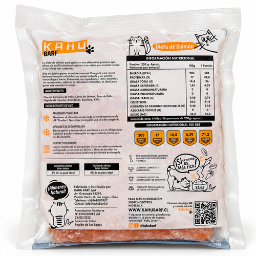Dieta de Salmón para GATO